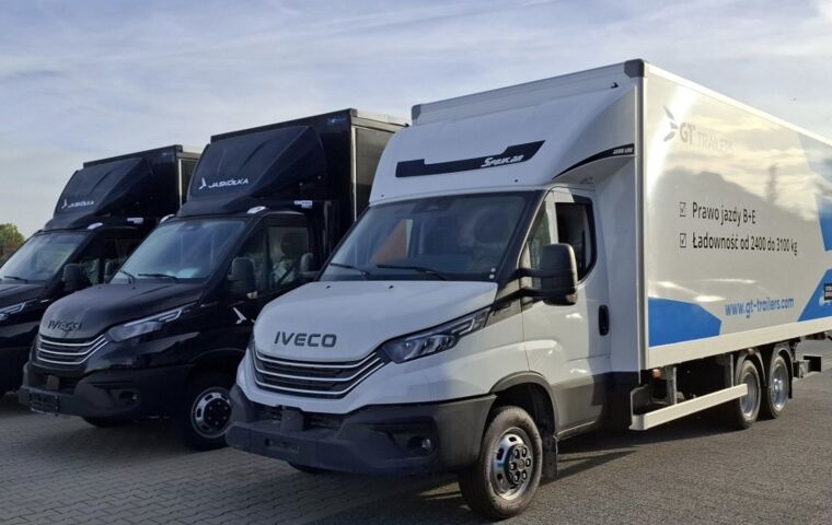 De eerste BE-Combinaties op de Poolse wegen